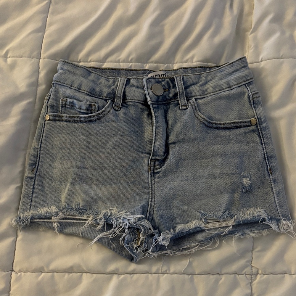 Denim Blue Women Shorts